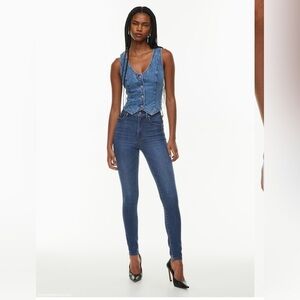 DENIM FORUM THE LOLA HIGH RISE SKINNY 30L 27